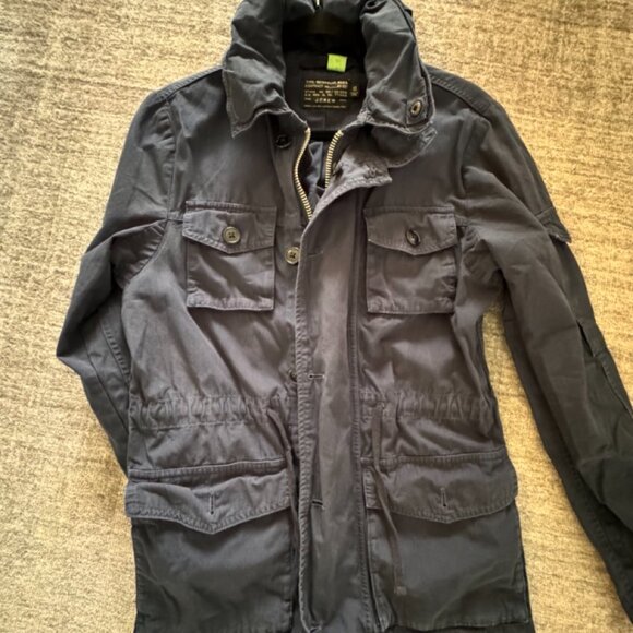 J CREW MENS OUTERWEAR NX-631 NAVY BLUE - Picture 2 of 8